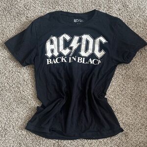 AC/DC Back in Black Tee - Classic Black